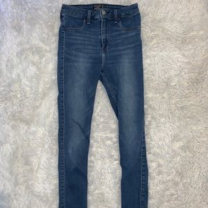 Abercrombie & Fitch high rise jean leggings ankle